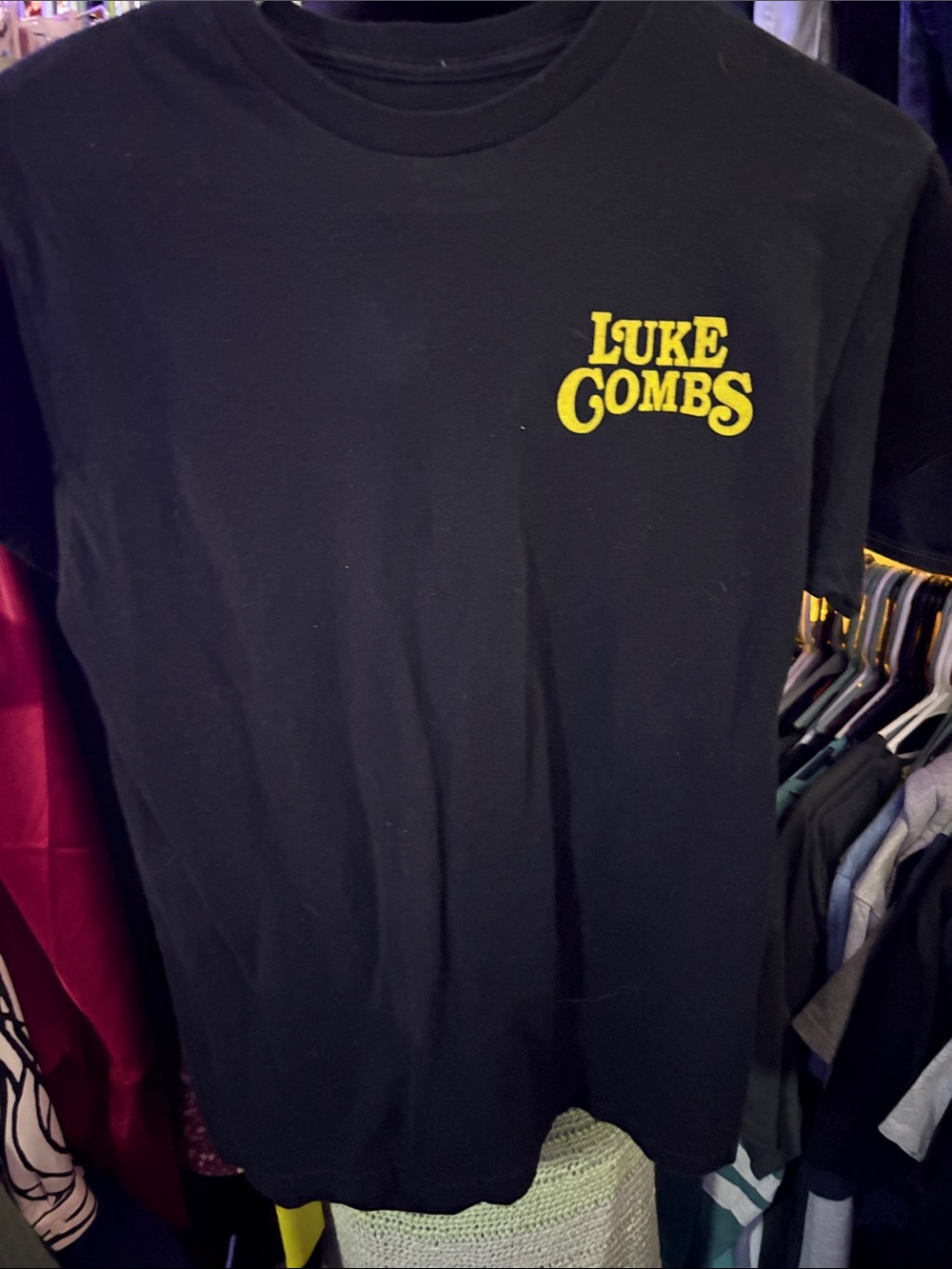 Kids' Black Short Sleeve Logo Tee